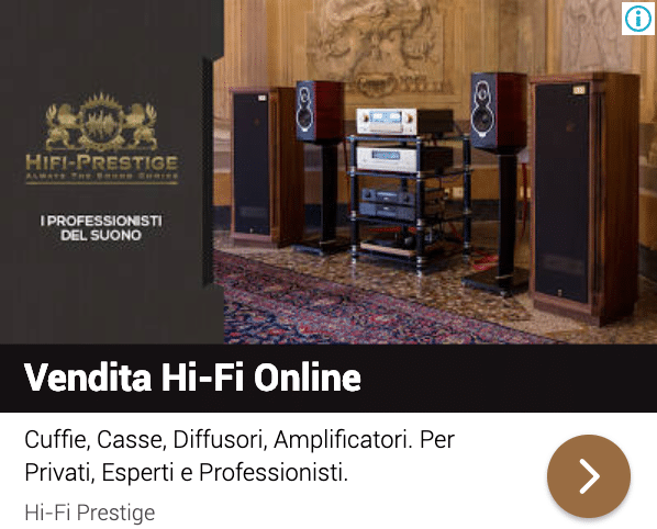 Annuncio Google Ads Hi Fi Prestige 5