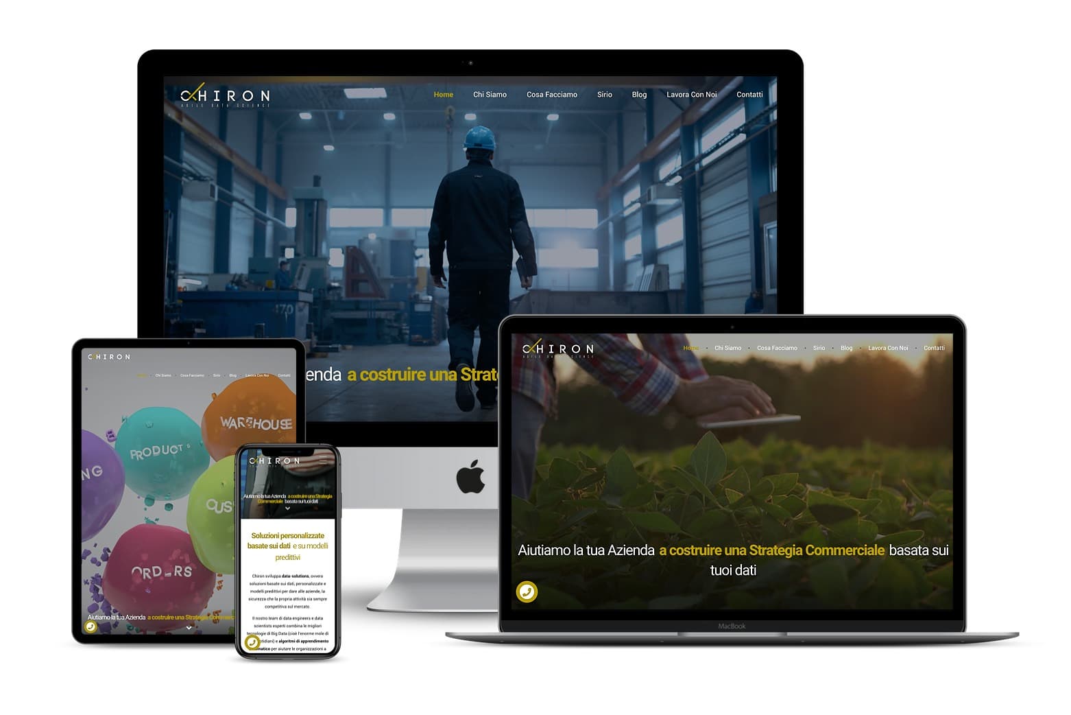Sito Web Agile Data ScienceLink: www.chiron.ai