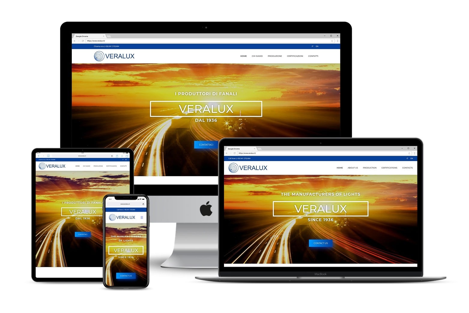 Sito Web produttori di fanaliLink: www.veralux.it