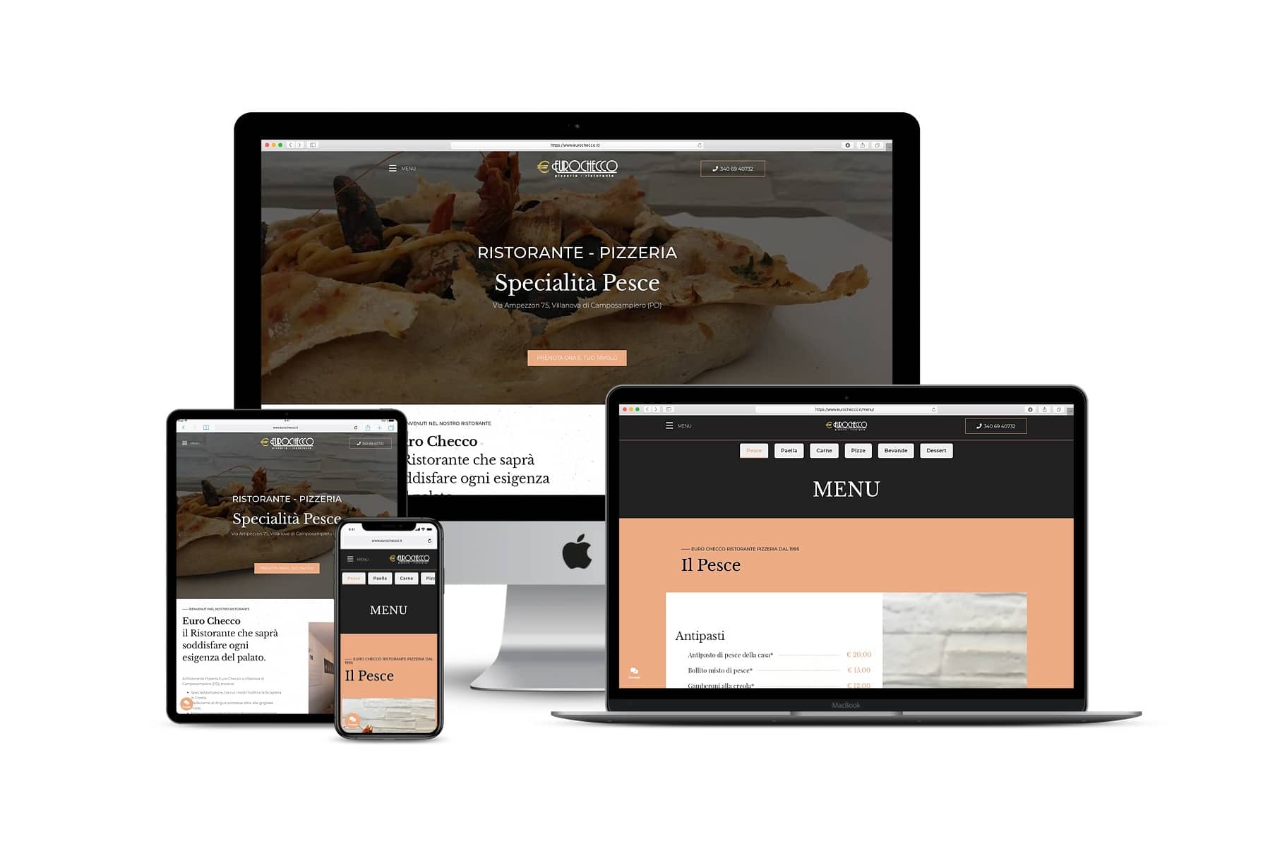 Sito Web ristorante pizzeriaLink: www.eurochecco.it