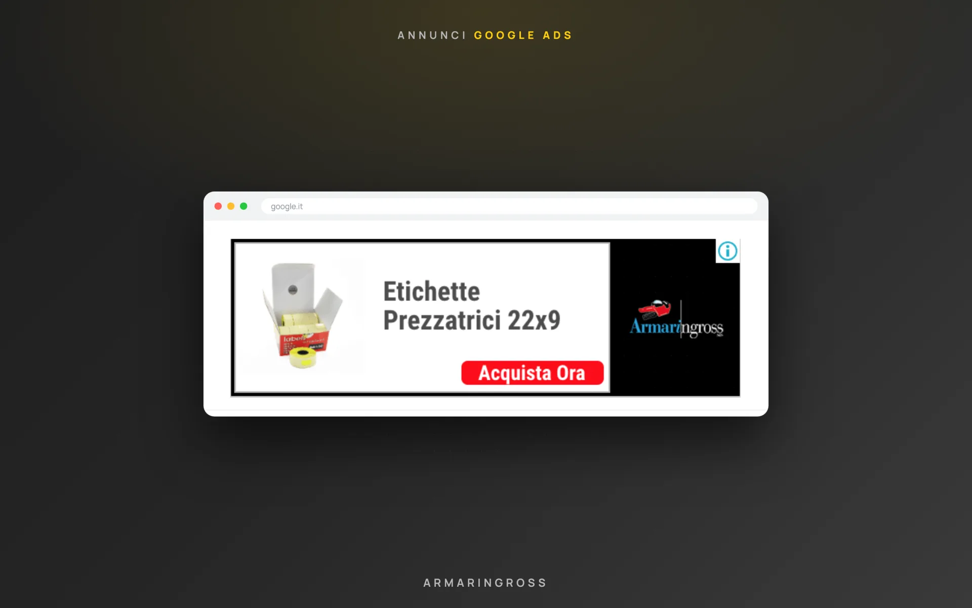 Armaringross — accessori per negozi — Google Ads — 3