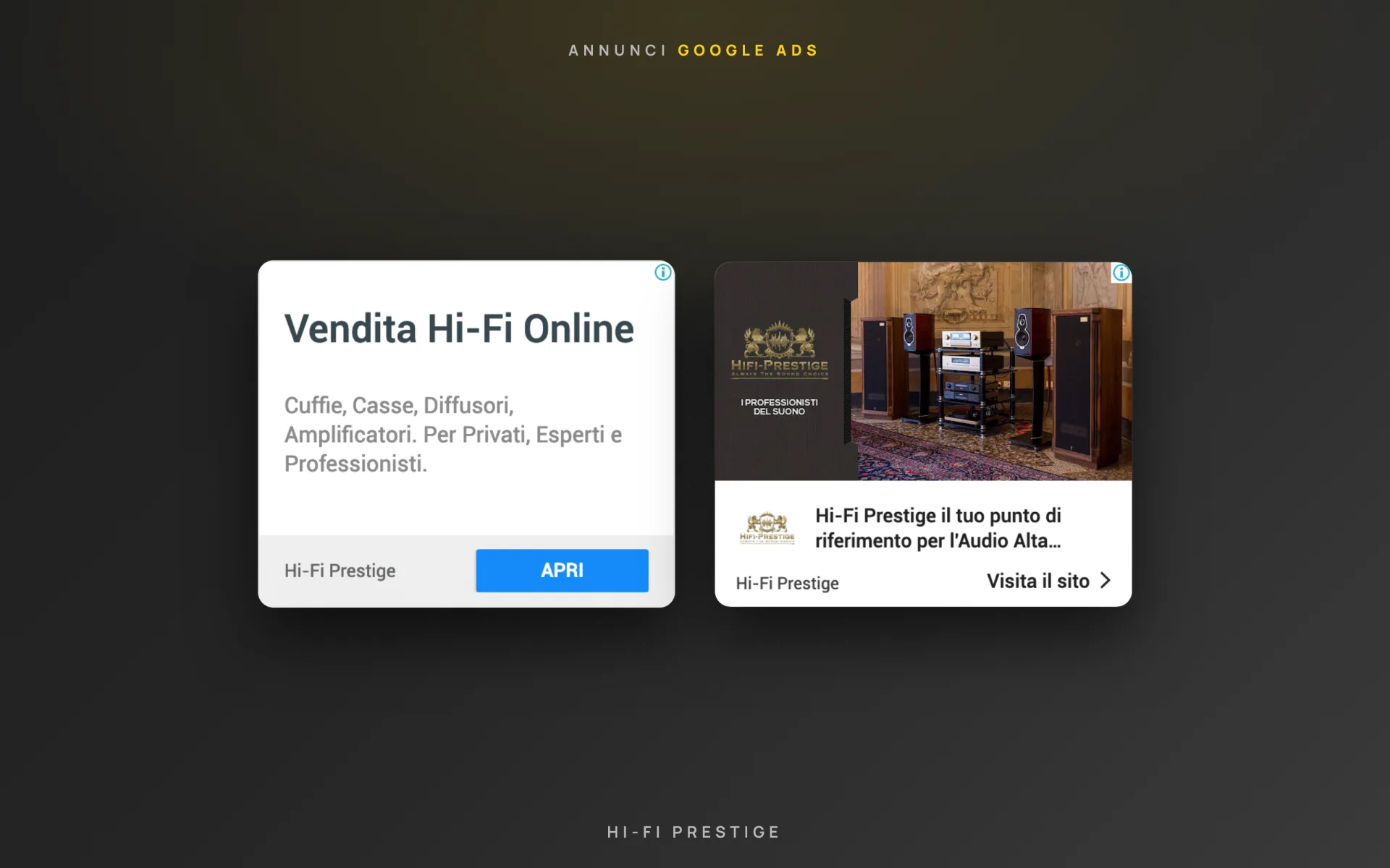 Hi-Fi Prestige — Google Ads — 3