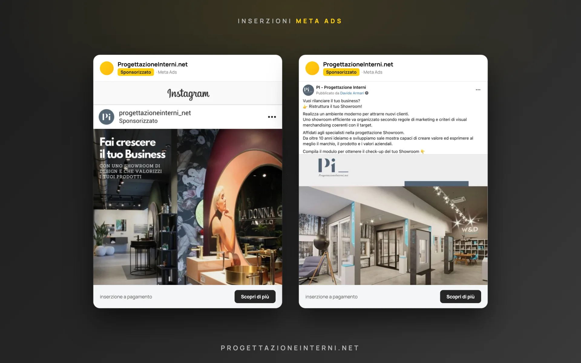 Progettazione Interni — Meta Ads — 2