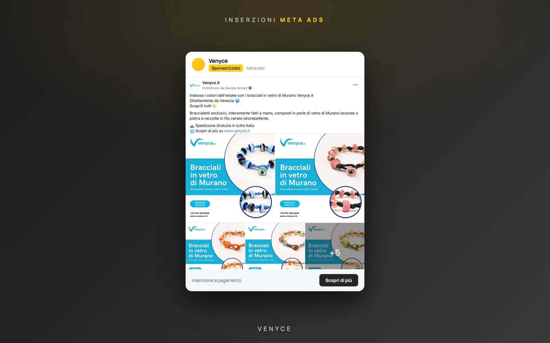 Venyce.it — Meta Ads — 3