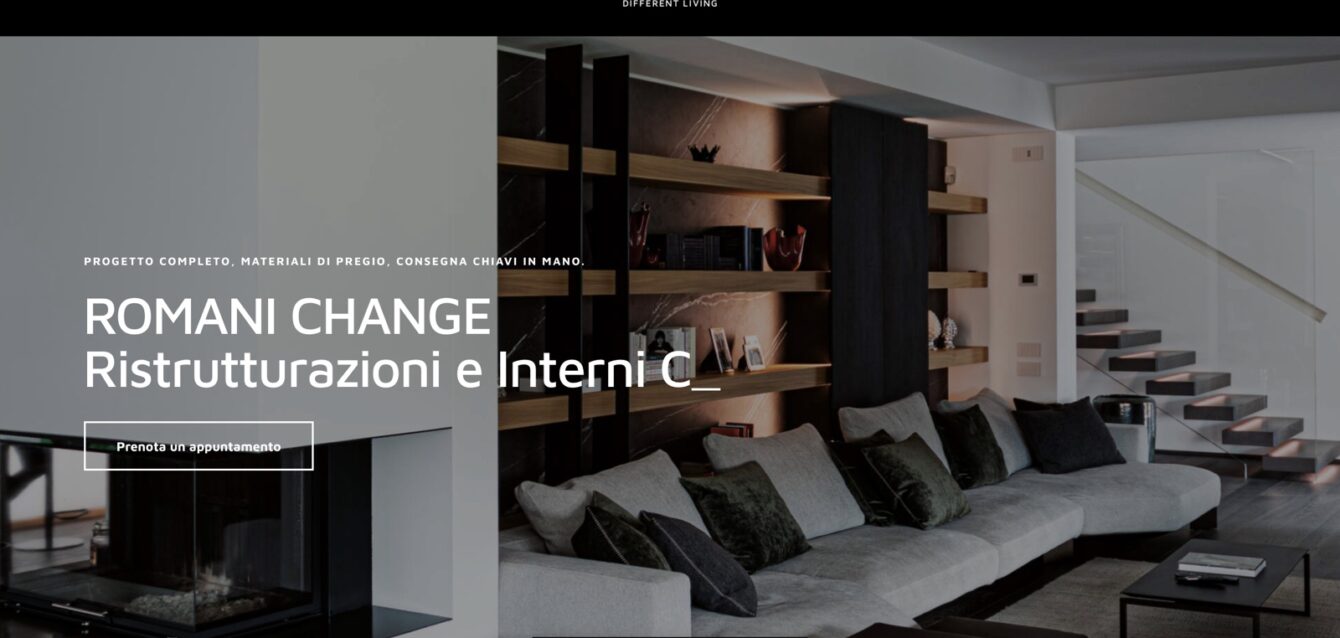 og-romani-change-landing-page La landing page di Romani Change per ristrutturazioni e interior design