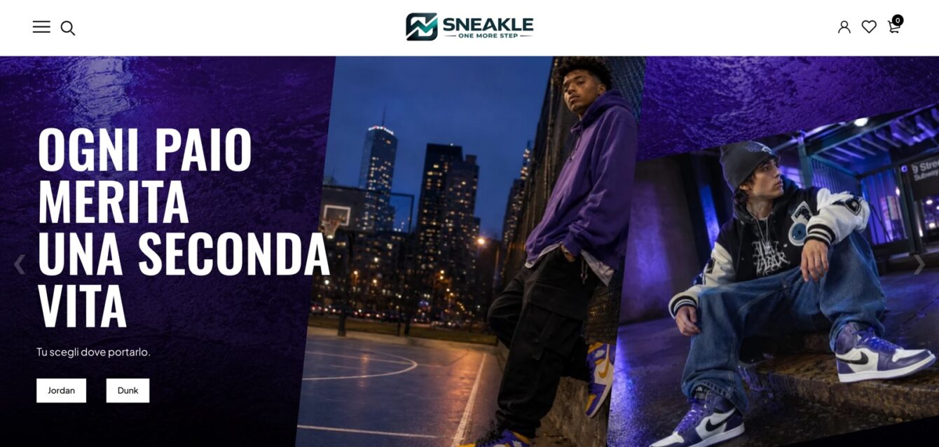 og-sneakle-ecommerce Home di Sneakle, sneakers selezionate di seconda mano